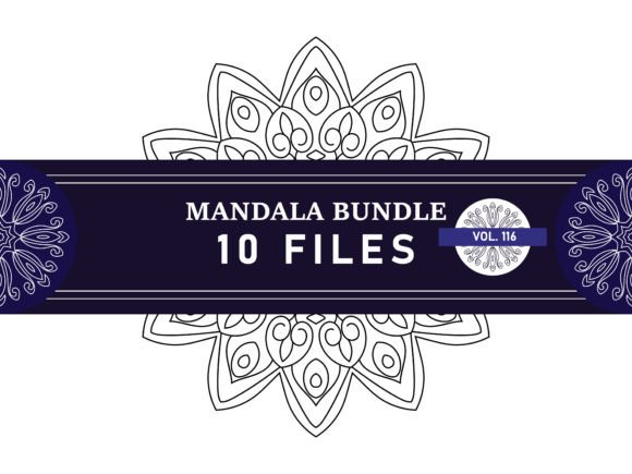 Download Hand Drawn Mandala Ornament Vol. 116 - Hand drawn mandala Collection