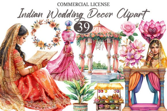 Download Indian Wedding Decor Clipart - India Collection