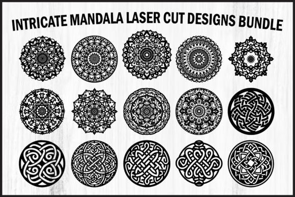Download Intricate Mandala Laser Cut Designs - Premium Resources